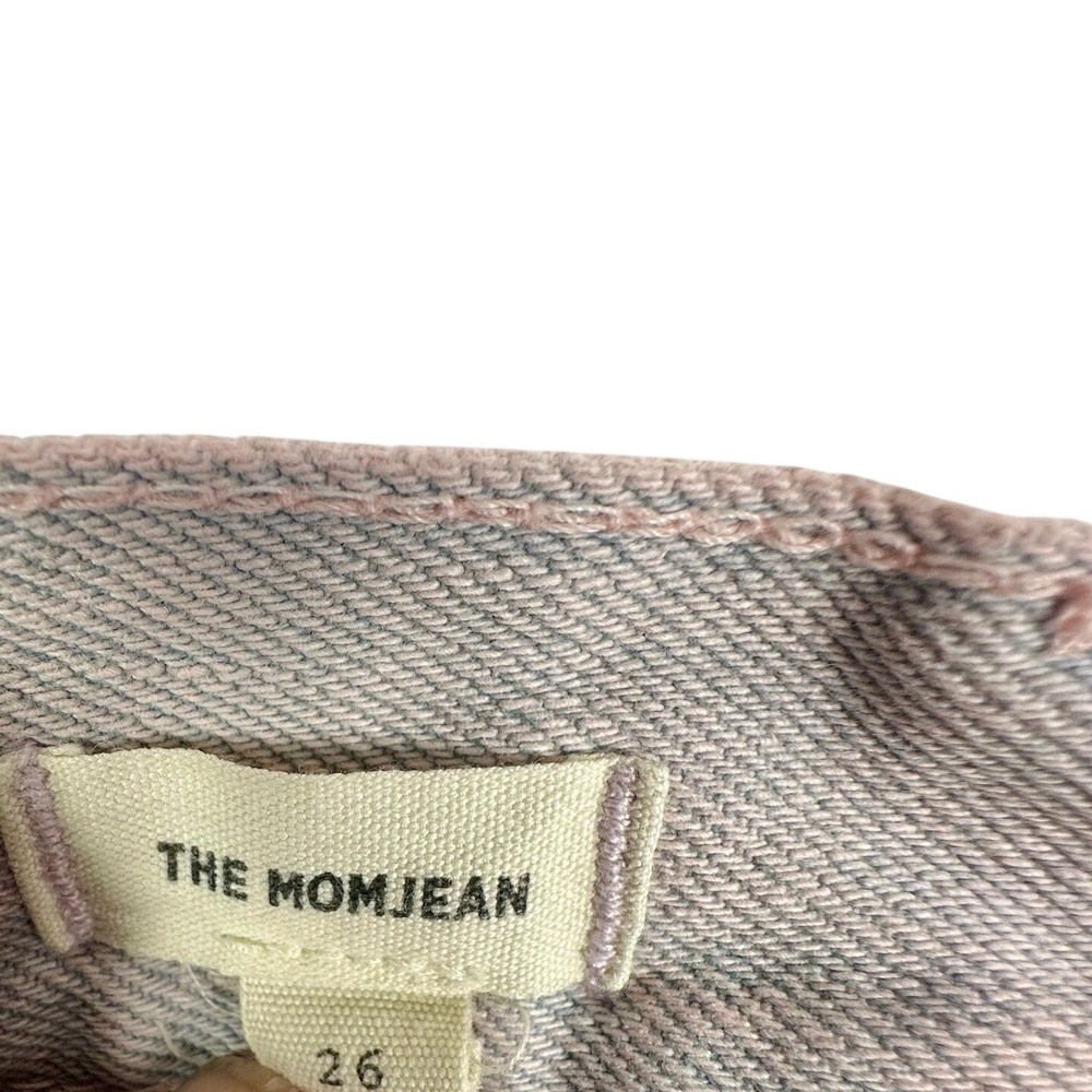 Madewell The MomJean Overdyed Edition - Lilac over Indigo -Women's Size 26 - Picture 10 of 10